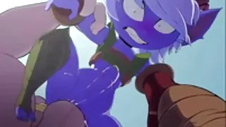 Снимки на вулви Лигата на легендите анимация (по theboogie) испанска версия