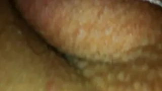 Сладка Брюнетка с големи цици в поставка