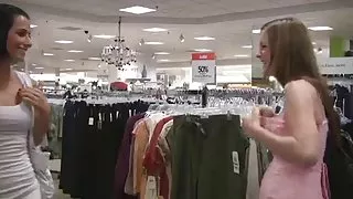 Седми секси сладко Даниел и мига приятелка публични магазин