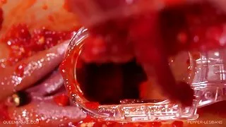 Queensnake.com секс със галена - черен пипер лесбийки 1